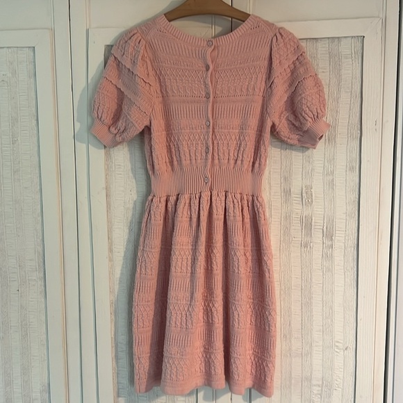 Janie and Jack peachskin the heights sweater dress size 14 - Picture 8 of 9